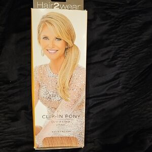 Clip-In Pony - Blonde